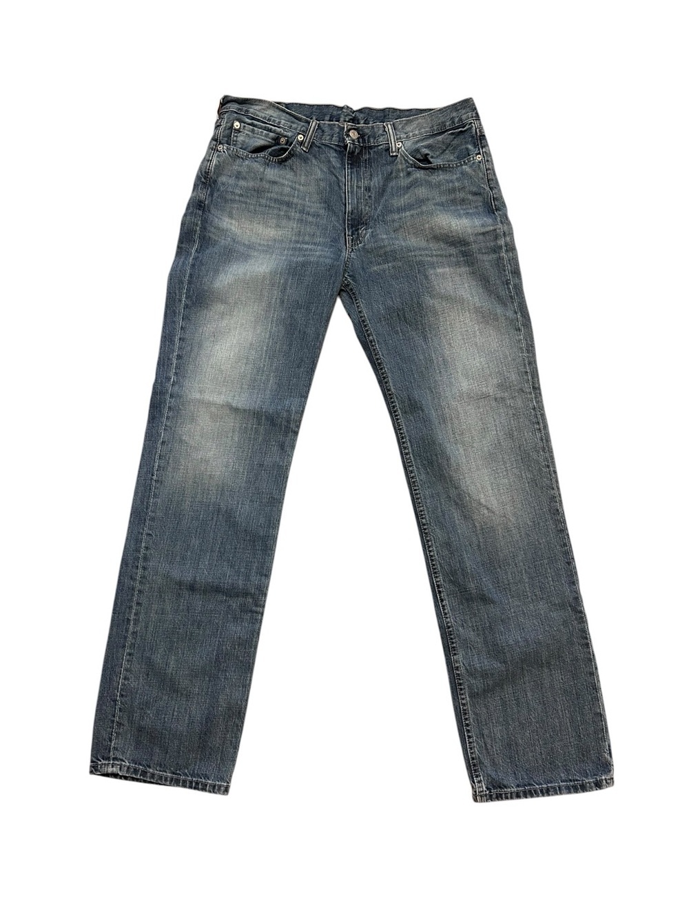Men's Levi’s 514 Straight Fit Blue Jeans in Near New Condition W36 L34